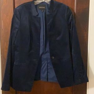 Velvet blazer
